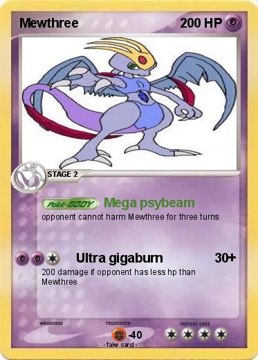 Pokemon Mewthree