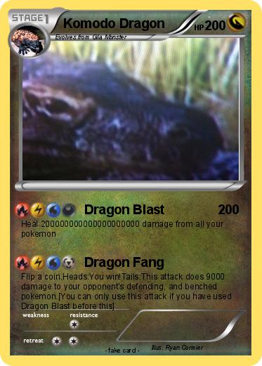 Pokemon Komodo Dragon