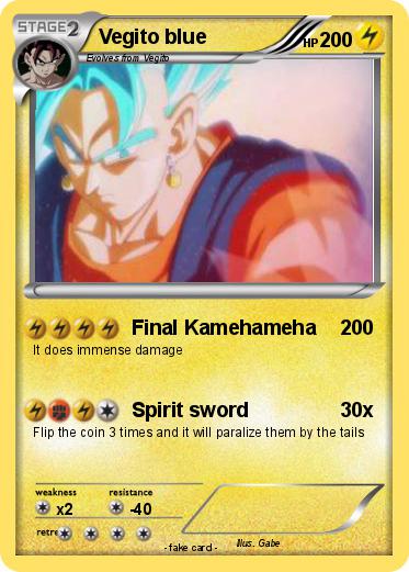 Pokemon Vegito blue