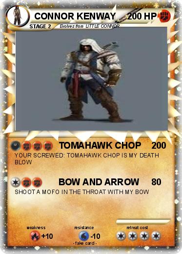 Pokemon CONNOR KENWAY