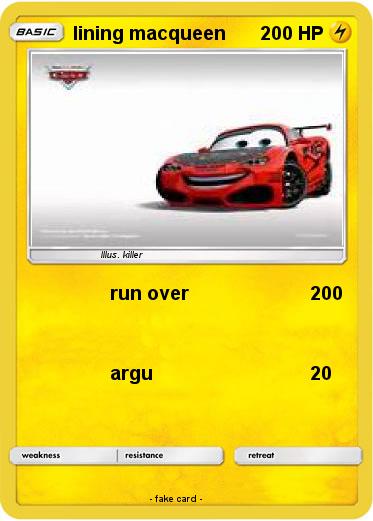 Pokemon lining macqueen