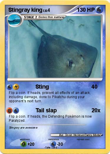 Pokemon Stingray king
