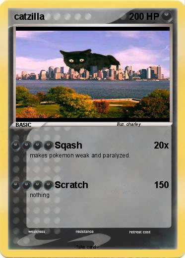 Pokemon catzilla