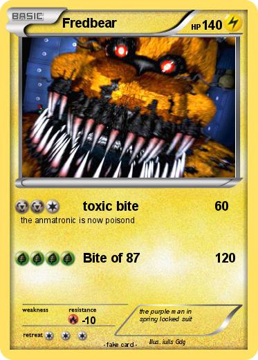 Pokemon Fredbear