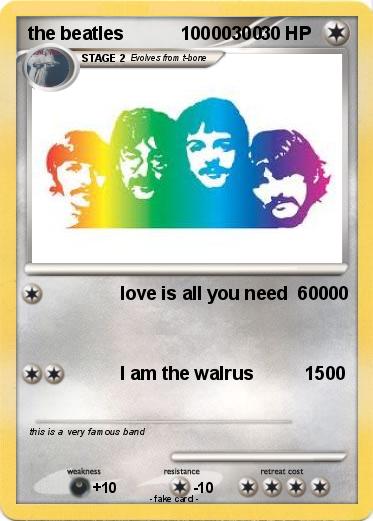 Pokemon the beatles           10000300
