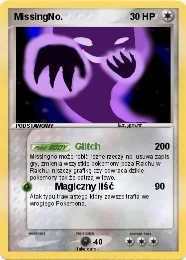 Pokemon MissingNo.