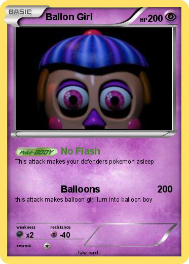 Pokemon Ballon Girl
