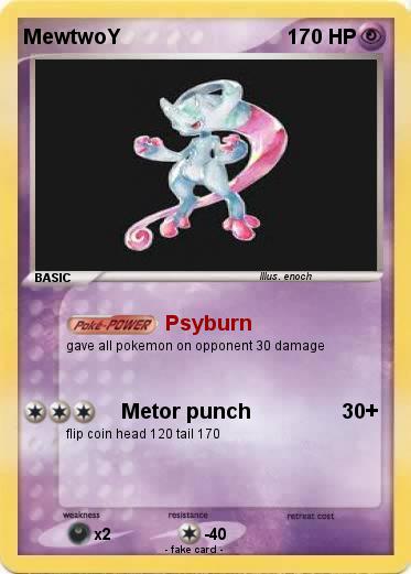 Pokemon MewtwoY