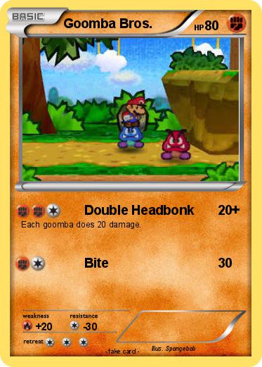 Pokemon Goomba Bros.