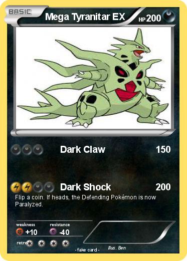Pokemon Mega Tyranitar EX