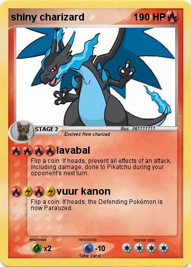 Pokemon shiny charizard