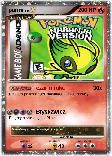 Pokemon parini