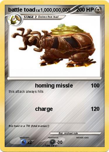 Pokemon battle toad