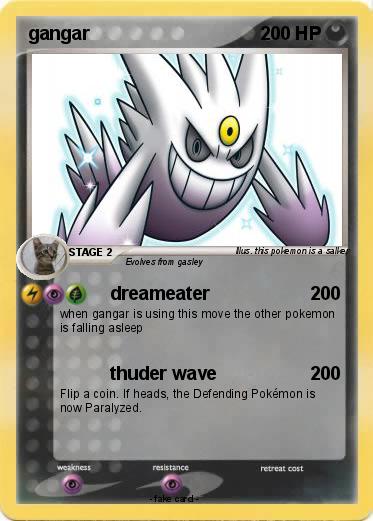 Pokemon gangar