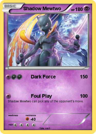 Pokemon Shadow Mewtwo