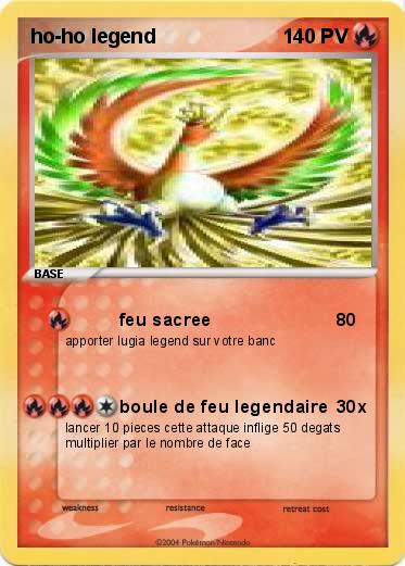 Pokemon ho-ho legend