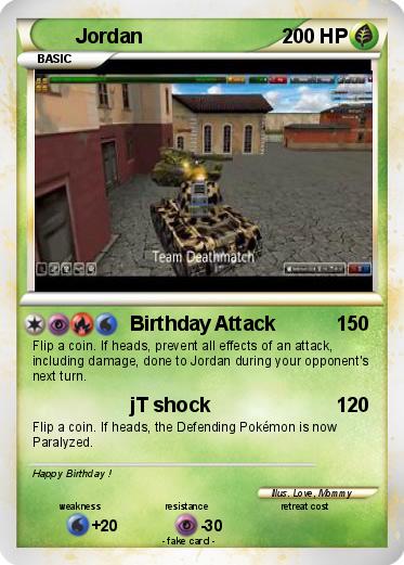 Pokemon Jordan