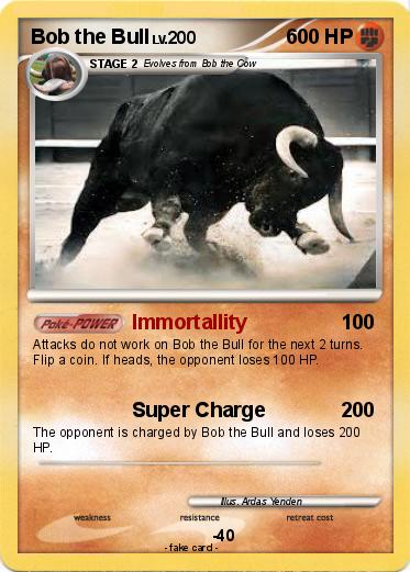 Pokemon Bob the Bull