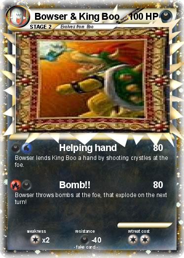 Pokemon Bowser & King Boo