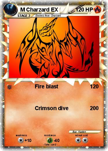 Pokemon M Charzard EX