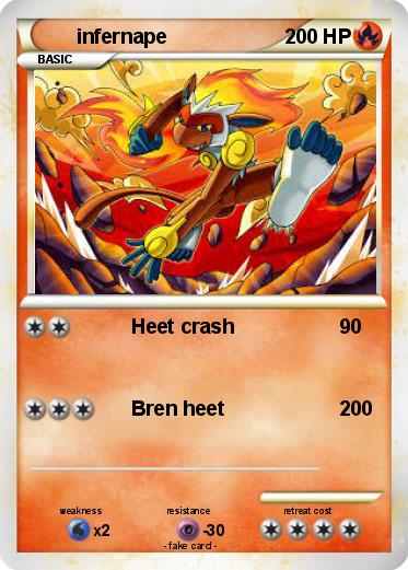 Pokemon infernape