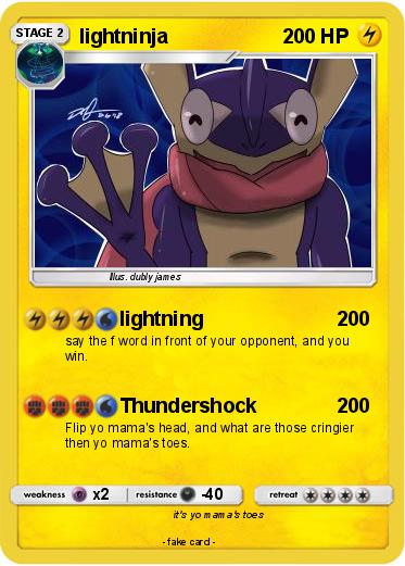 Pokemon lightninja
