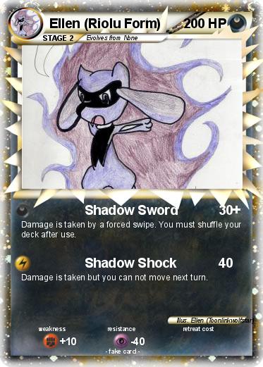Pokemon Ellen (Riolu Form)