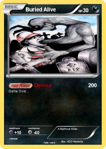 Pokemon Buried Alive