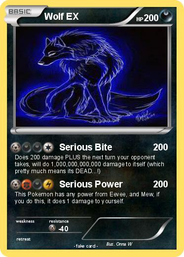 Pokemon Wolf EX