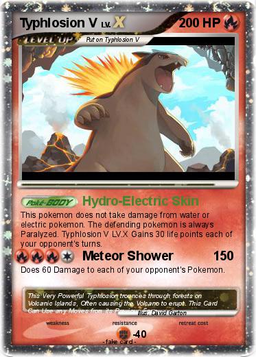 Pokemon Typhlosion V
