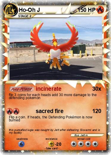 Pokemon Ho-Oh J