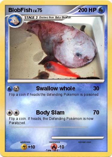 Pokemon BlobFish