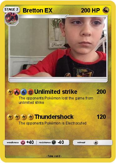 Pokemon Bretton EX