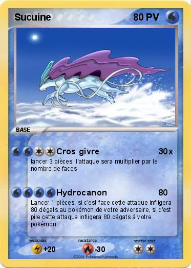 Pokemon Sucuine 