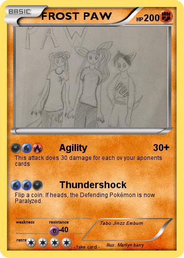 Pokemon FROST PAW