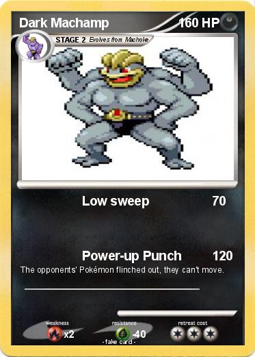 Pokemon Dark Machamp