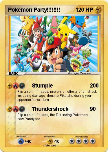 Pokemon Pokemon Party!!!!!!!!