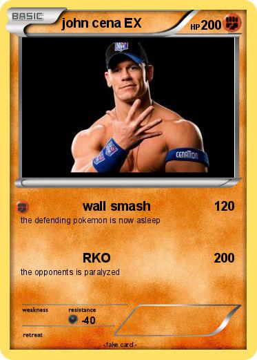 Pokemon john cena EX