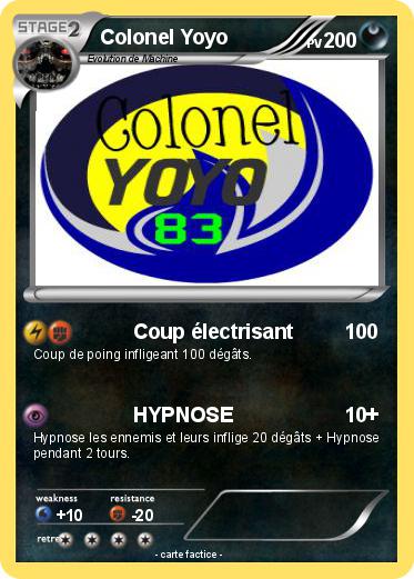 Pokemon Colonel Yoyo