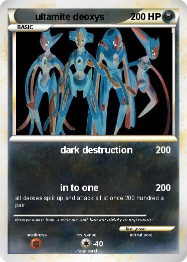Pokemon ultamite deoxys