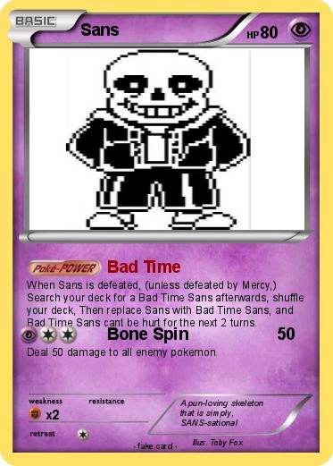 Pokemon Sans