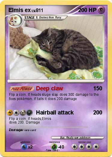 Pokemon Elmis ex