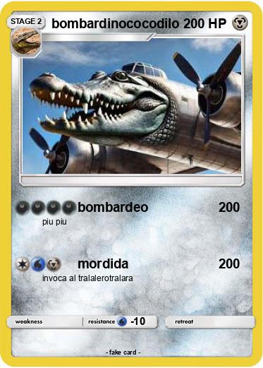 Pokemon bombardinococodilo