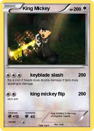 Pokemon King Mickey