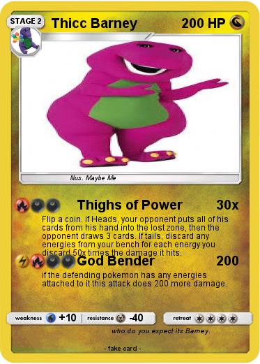 Pokemon Thicc Barney