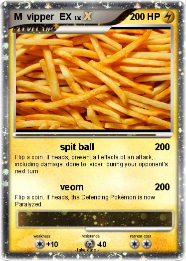 Pokemon M  vipper  EX