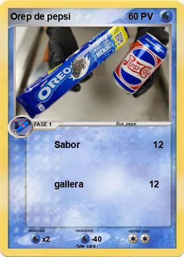 Pokemon Orep de pepsi