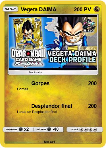Pokemon Vegeta DAIMA