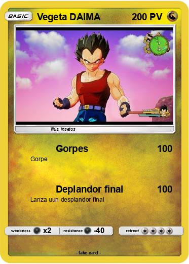 Pokemon Vegeta DAIMA