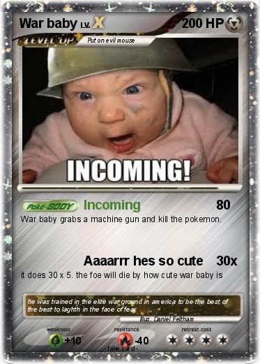 Pokemon War baby